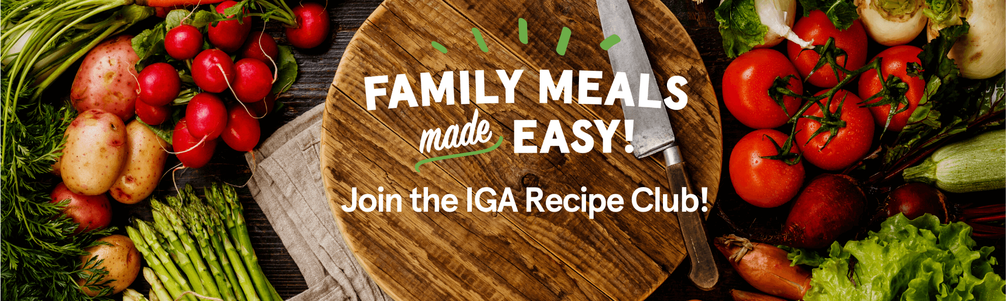 Join the IGA Recipe Club!
