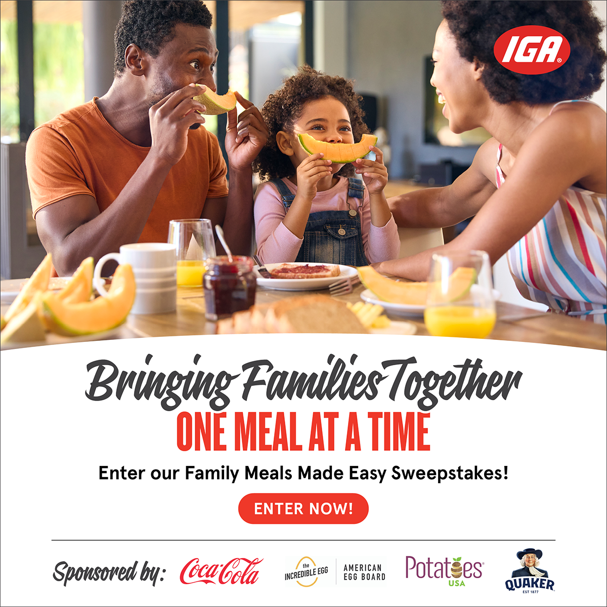 Enter the Family Meals Made Easy Sweepstakes!