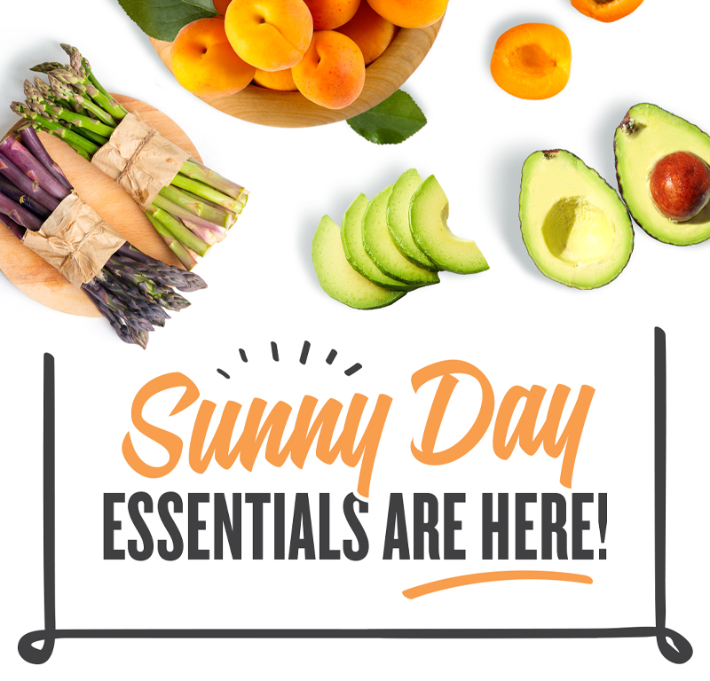 sunny day essentials!